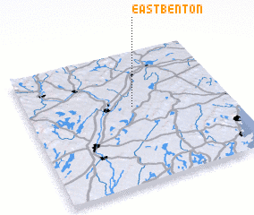 3d view of East Benton