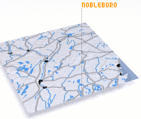 3d view of Nobleboro