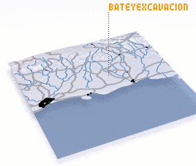 3d view of Batey Excavación