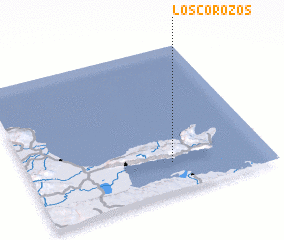 3d view of Los Corozos