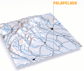 3d view of Pala Pelada