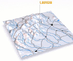 3d view of La Vigia