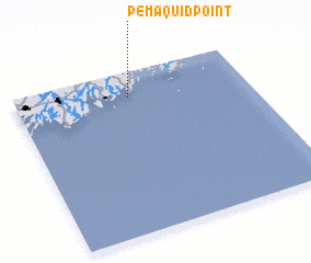 3d view of Pemaquid Point