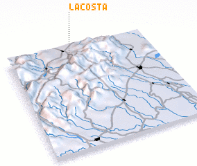 3d view of La Costa