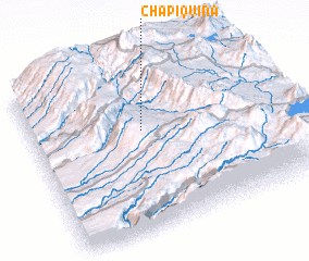 3d view of Chapiquiña