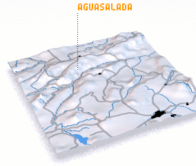 3d view of Agua Salada