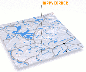 3d view of Happy Corner