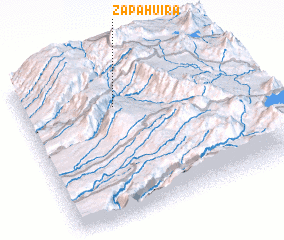 3d view of Zapahuira