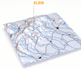 3d view of El Río