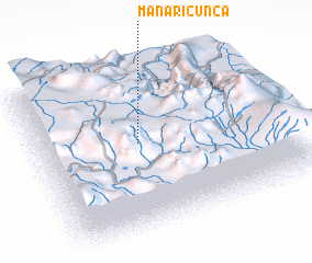 3d view of Manaricunca