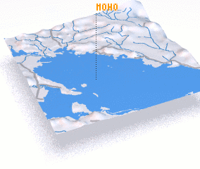 3d view of Moho