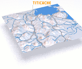3d view of Titicache