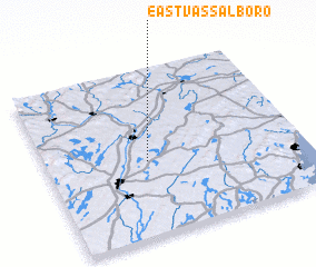 3d view of East Vassalboro