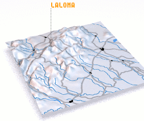 3d view of La Loma