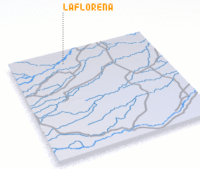 3d view of La Floreña