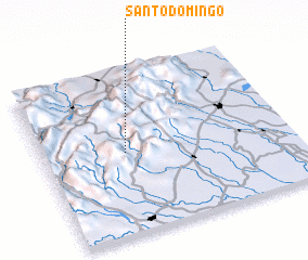 3d view of Santo Domingo