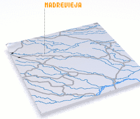 3d view of Madrevieja