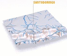 3d view of Santo Domingo