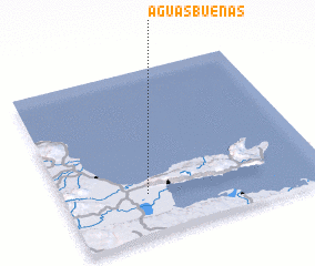 3d view of Aguas Buenas