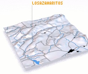 3d view of Los Azaharitos