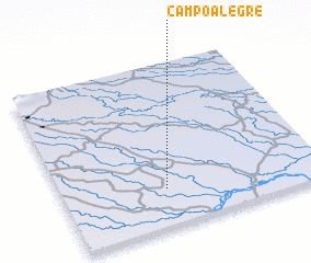 3d view of Campo Alegre