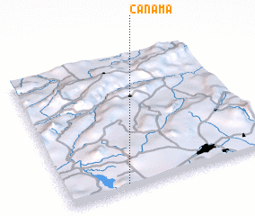 3d view of Cañama