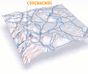 3d view of Concha Chiri