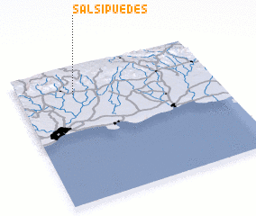3d view of Salsipuedes