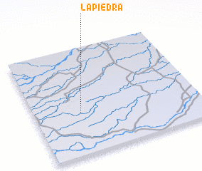 3d view of La Piedra