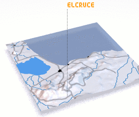 3d view of El Cruce