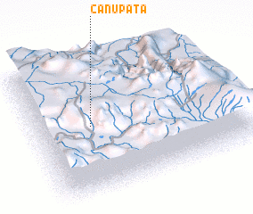 3d view of Cañupata