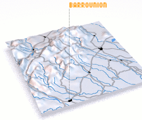 3d view of Barro Unión