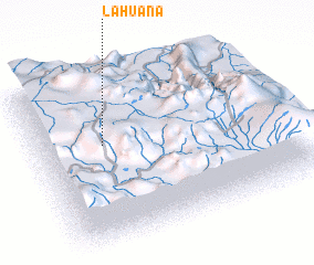 3d view of Lahuaña