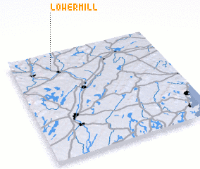 3d view of Lower Mill