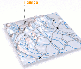 3d view of La Mora