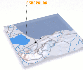 3d view of Esmeralda