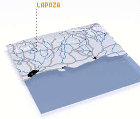 3d view of La Poza