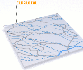 3d view of El Palotal