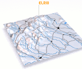 3d view of El Río