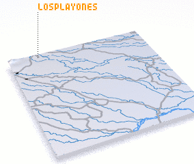 3d view of Los Playones