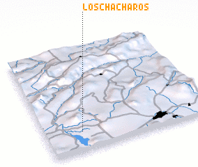 3d view of Los Chacharos