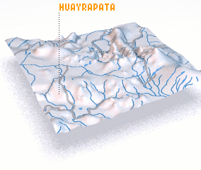 3d view of Huayra Pata