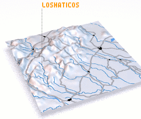 3d view of Los Haticos