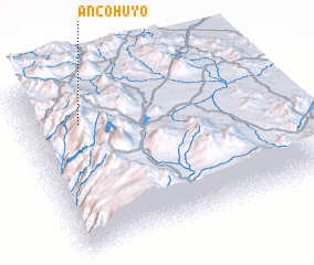 3d view of Ancohuyo