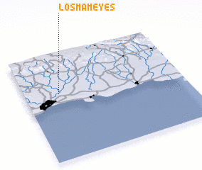 3d view of Los Mameyes