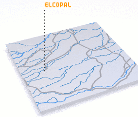 3d view of El Copal