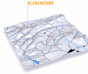 3d view of El Cachicamo