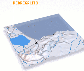 3d view of Pedregalito