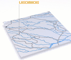 3d view of Los Conucos