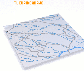 3d view of Tucupido Abajo